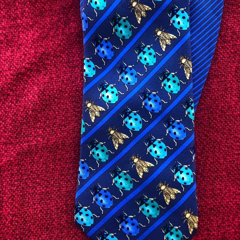 Versace Tie Bugs Patterns - image 6